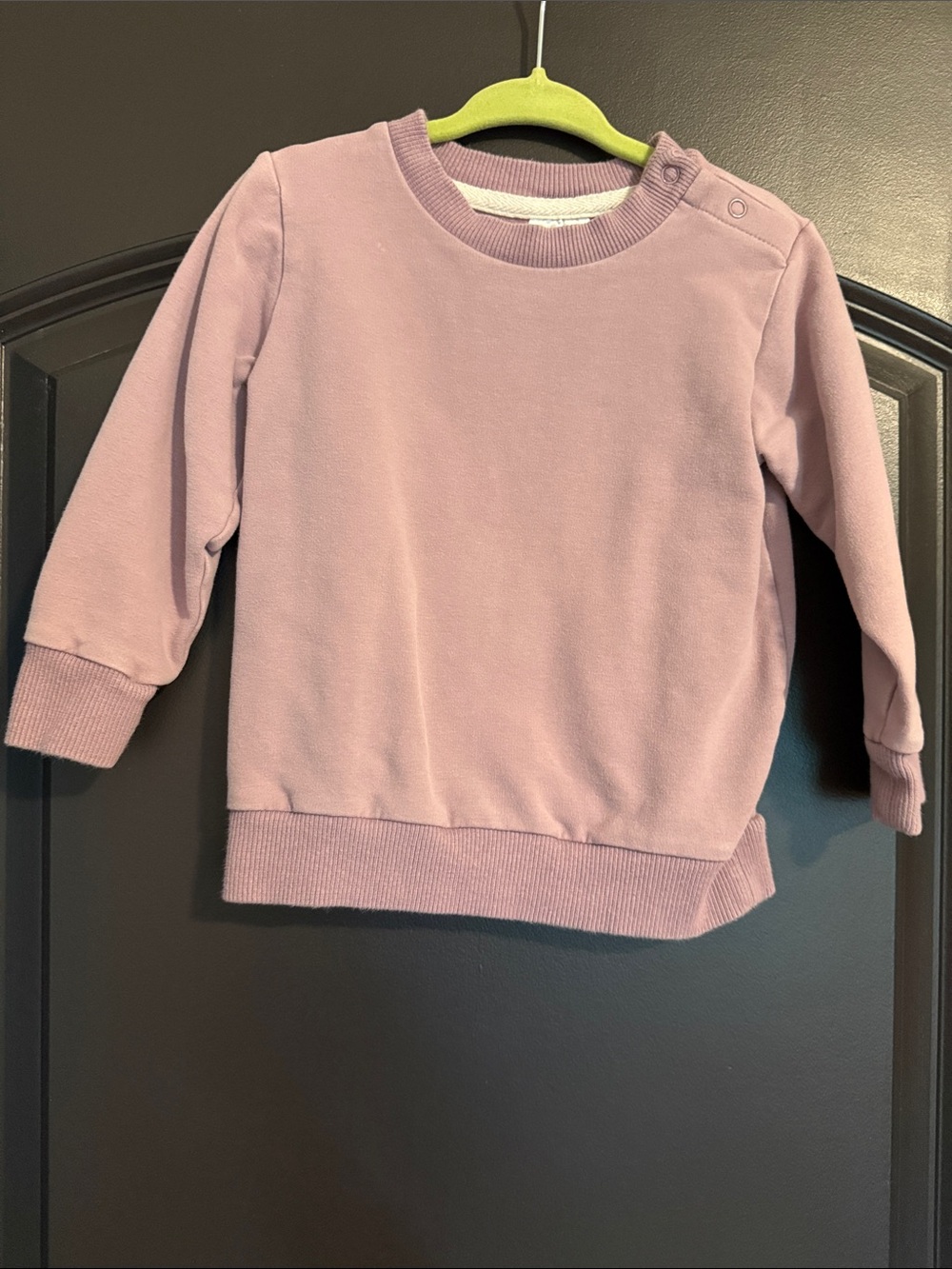 Baby/Toddler Crewneck Sweatshirt in Dusty Rose